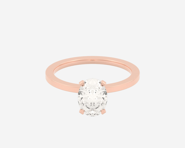 The Square Solitaire — Oval