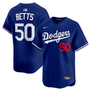 Men's Los Angeles Dodgers Mookie Betts Nike Royal Alternate Limited Player Jersey