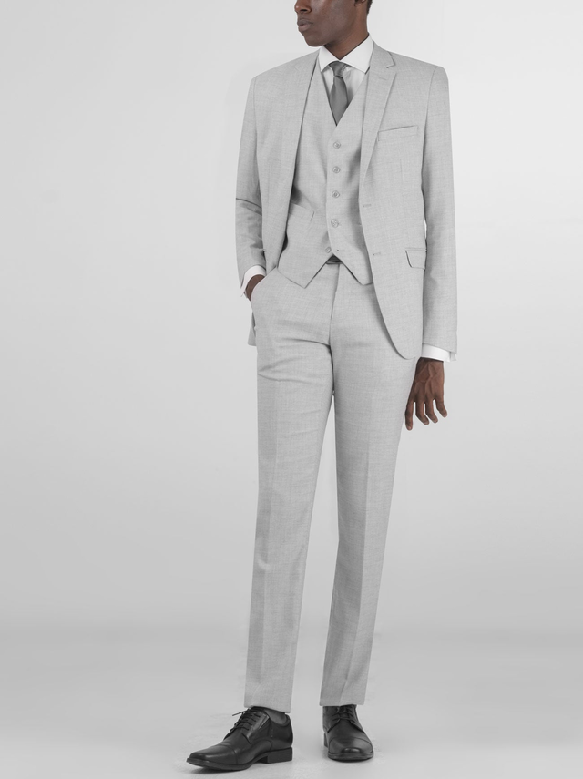 Glacier Grey Three Piece Suit