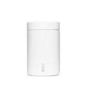 24oz White Food Canister