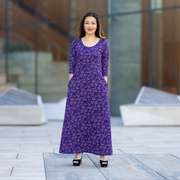 Cats Constellations Glow-in-the-Dark Maxi Dress