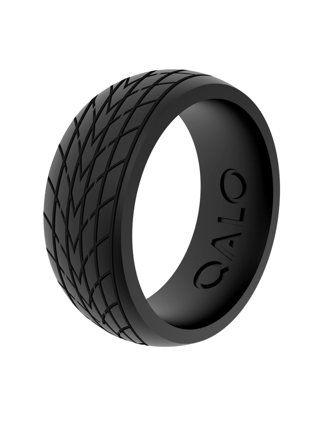 Men's Tire Tread Classic Silicone Ring