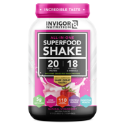 INVIGOR8 Natural Strawberry Superfood Shake