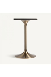 Square Black Porcelain Bar Table | Vical Home Ullaland