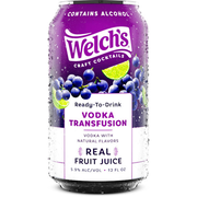 Welch's Craft Cocktails Vodka Transfusion Ready-To-Drink 4-Pack 12oz Cans