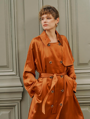 Double-Breasted Trench Coat