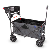 Push & Pull Wagon by Mac Sports - Ultra durable outdoor wagon with large wheels & basket.
