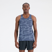 New Balance Men's Printed Accelerate Singlet