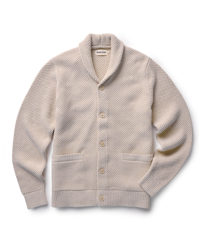 The Crawford Sweater in Marled Natural
