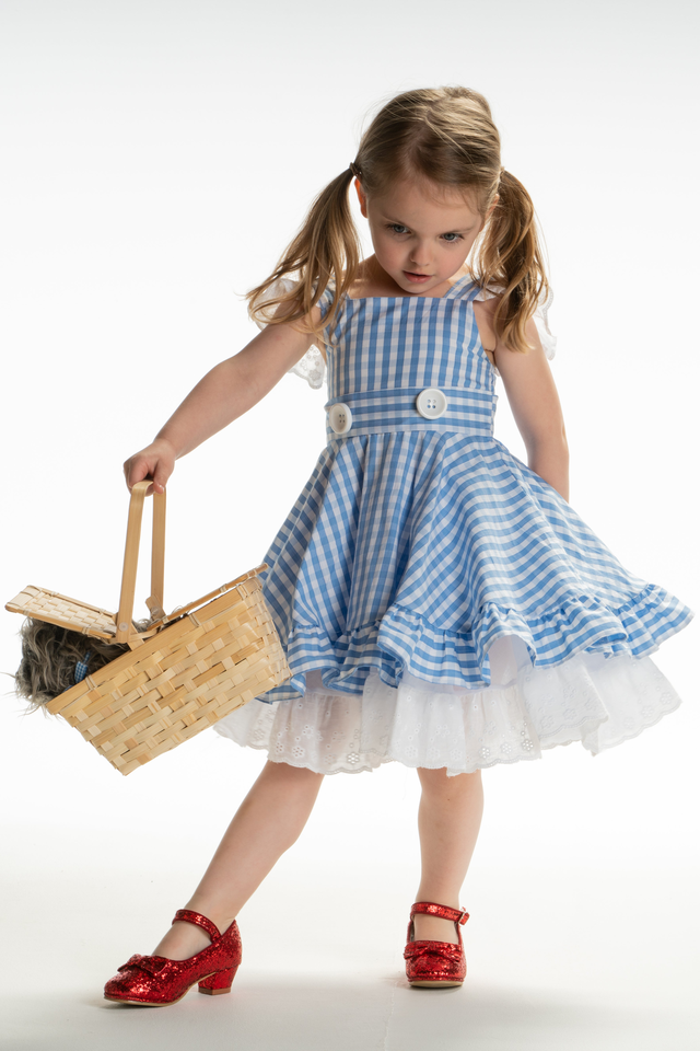 Dorothy Pinafore Twirl dress