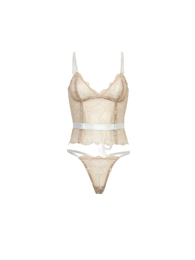 Bridal Marielli Bustier Bra Set