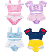Set of Four Princess Swimsuits, Cinderella, Rapunzel, Sleeping Cutie and Snow White