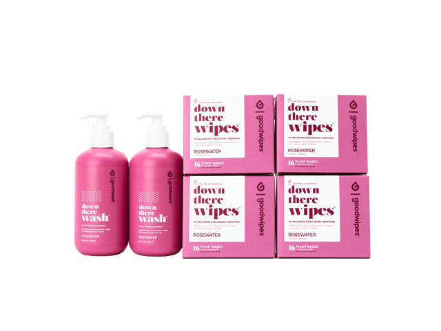 Down There Care Kit - Rosewater