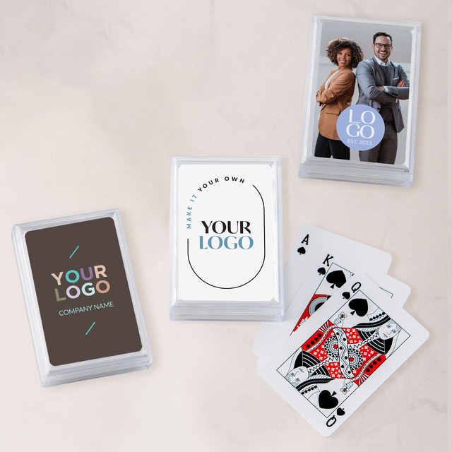 Custom Printed Playing Card Deck for Corporate Gift - Your Business Logo