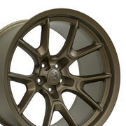 OE Wheels DG21 20x9 / 20x10 5x115 Satin Bronze Staggered Wheel SET