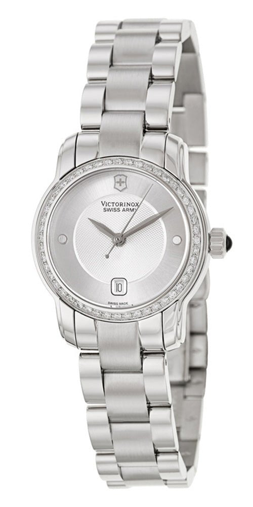 Swiss Army Vivante Stainless Steel & Diamond Womens Swiss Watch Silver Dial 241489
