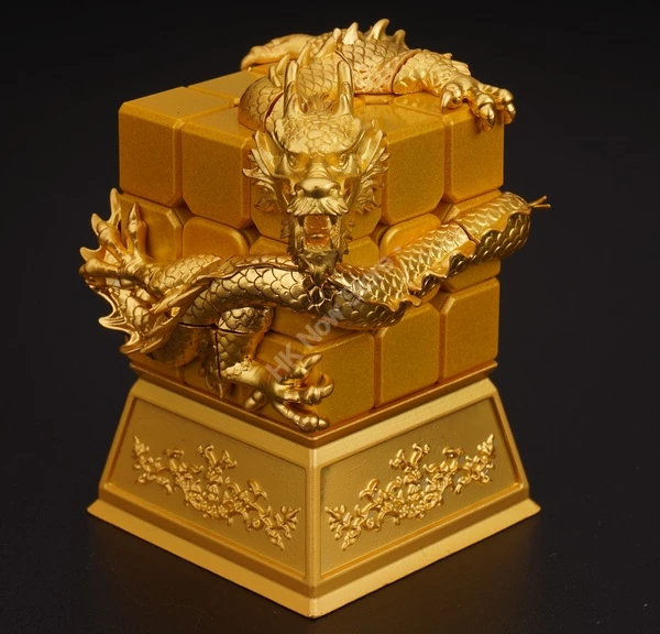 Sky-Dragon QiuNiu Metal Alloy 3x3x3 Cube (Treasure Collection)