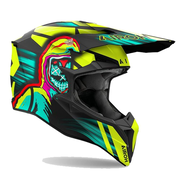 Airoh Wraaap Cyber Yellow Matt Offroad Helmet