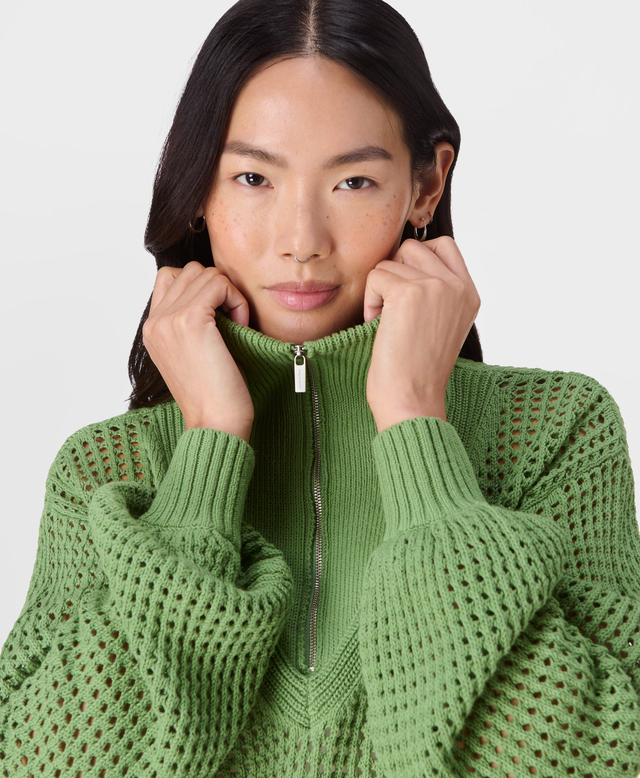 Tides High Half Zip Jumper