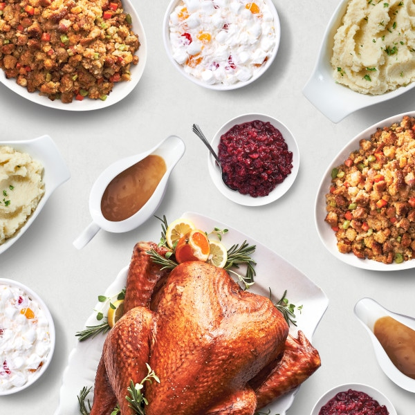 Publix Complete Turkey Dinner, Just Heat and Serve, Feeds Approximately 15