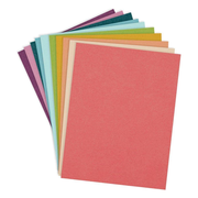 Rainbow Hues Assortment ColorWheel Cardstock 8.5" x 11" - 20 Sheets