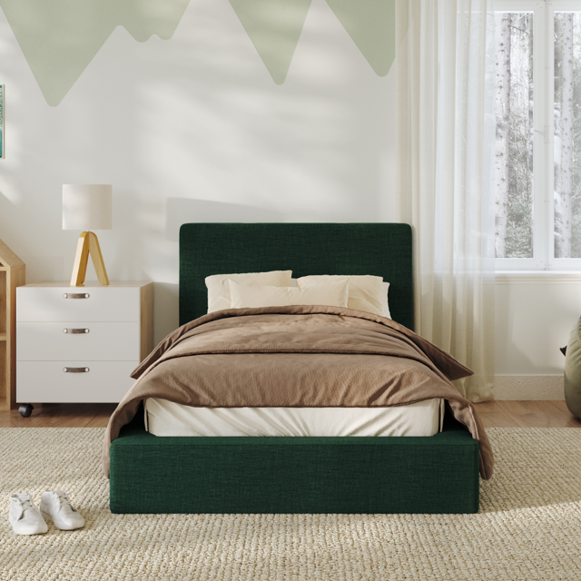 Kids Ultra Bed Frame and Headboard Set | Forest