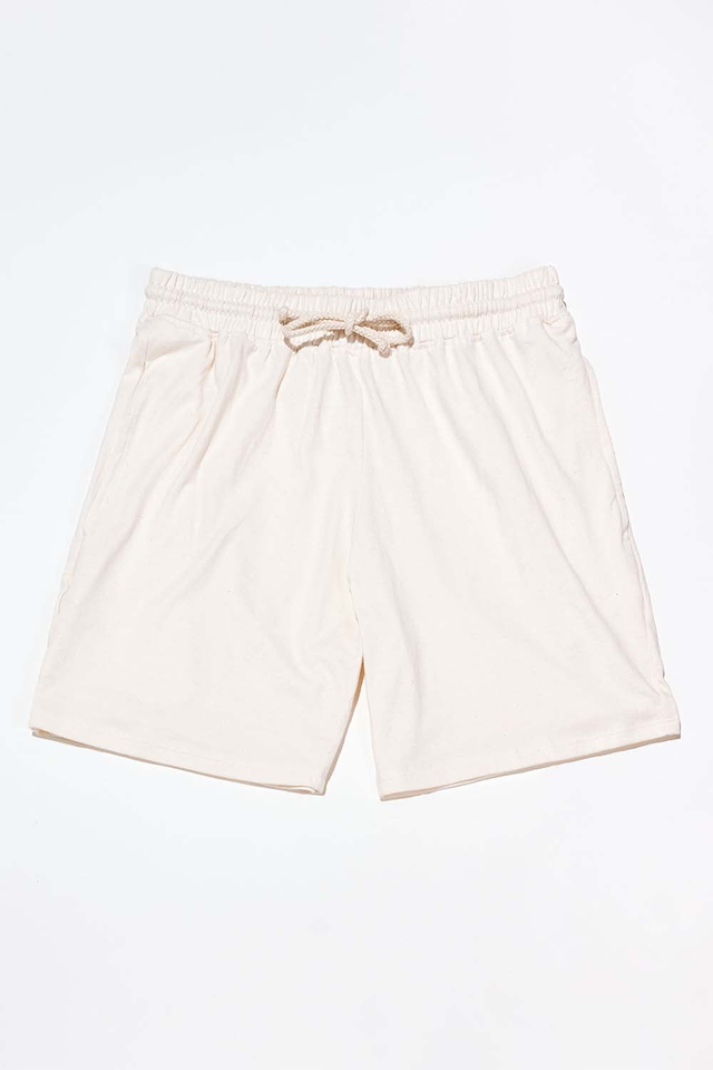Men's Organic Athletic Shorts in Natural