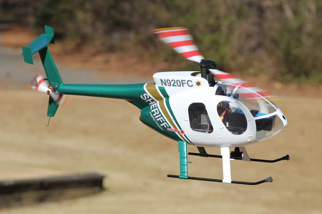 RotorScale MD-500E Super Scale 470 Size GPS Stabilized Helicopter - RTF