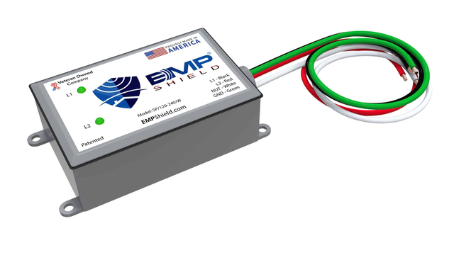 EMP Shield - Home EMP & Lightning Protection + CME Defense (SP-120-240-W)