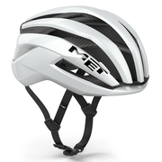 Met Trenta 3K Carbon Mips radhelm - Glanzendes weiss