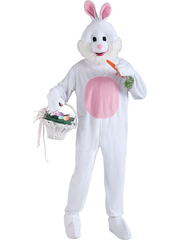 White Bunny Mascot