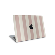 Sugar Stripe MacBook Skin + Case