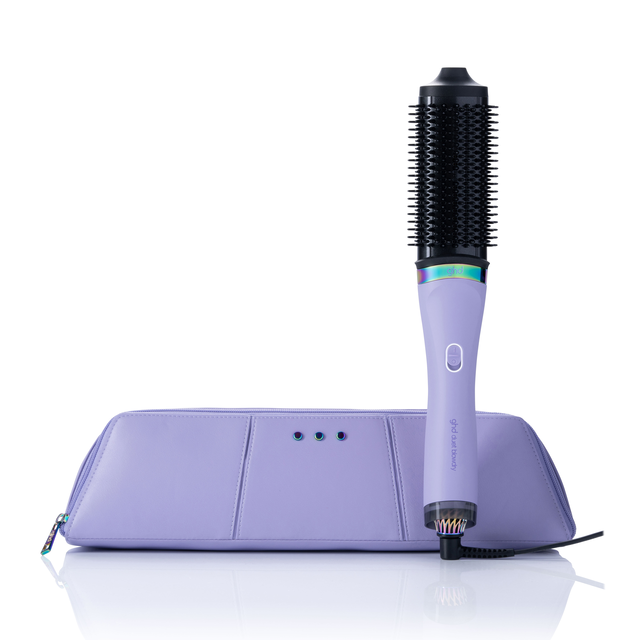 NEW GHD DUET BLOWDRY HAIR DRYER BRUSH IN GALACTIC LILAC