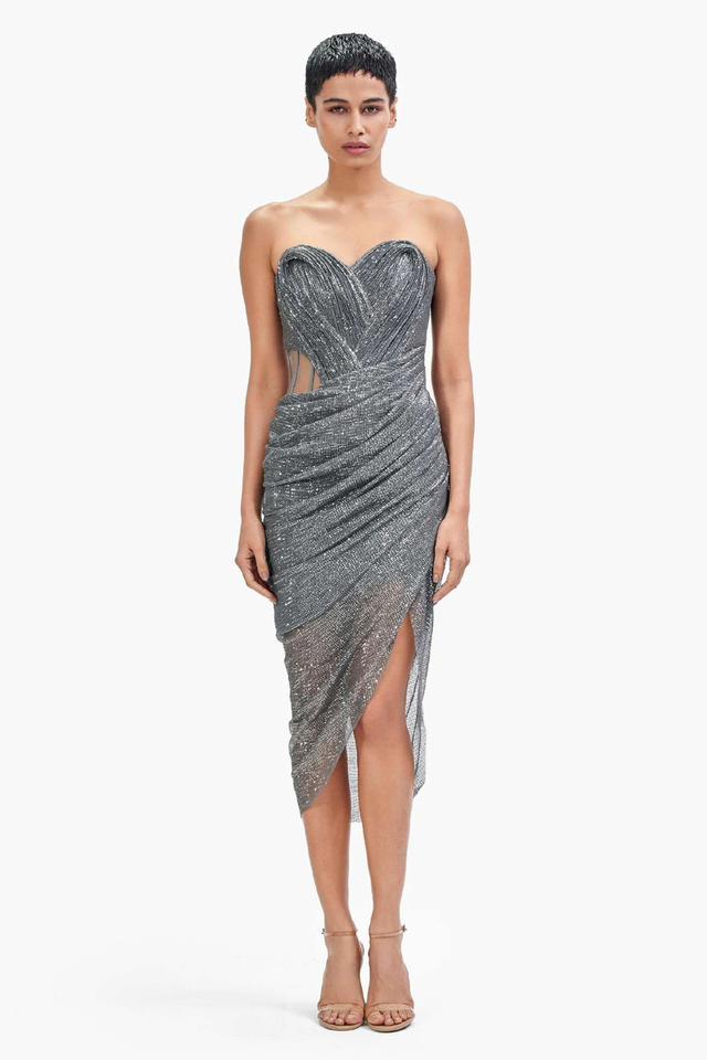 Corseted Sculpted Dress