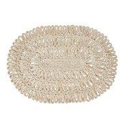 Juliska Straw Loop Oval Placemat