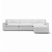 Bloom 4-Piece Modular Sofa White