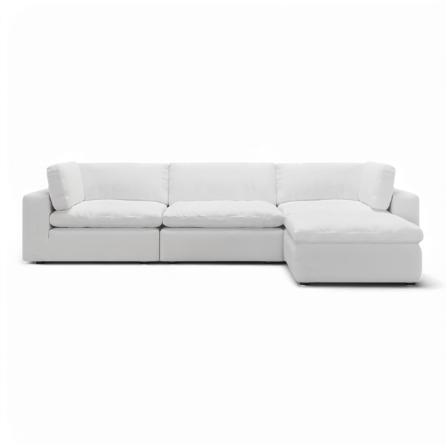 Bloom 4-Piece Modular Sofa White