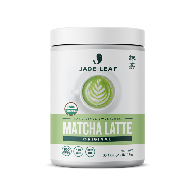 Organic Cafe Style Sweetened Matcha Latte Mix - Original