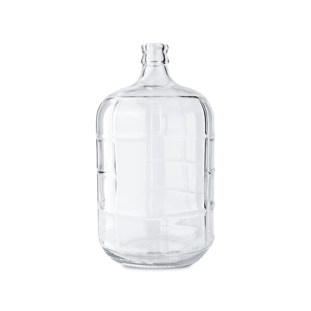 3-Gallon Round Glass Bottle