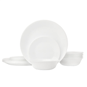Winter Frost White 18-piece Dinnerware Set, Service for 6