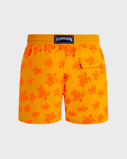 Men Swim Shorts Flocked Rondes Des Tortues