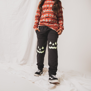 Relaxed Fit Joggers - 'Pumpkins'