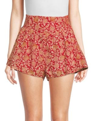 Say It's So Short Floral Shorts