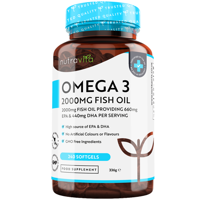 Omega 3 2000mg Pure Fish Oil