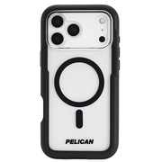 Pelican Voyager Clear/ Black MagSafe - iPhone 17 Pro Max