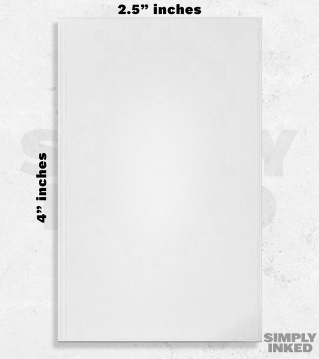 Custom Small - 2.5in x 4in