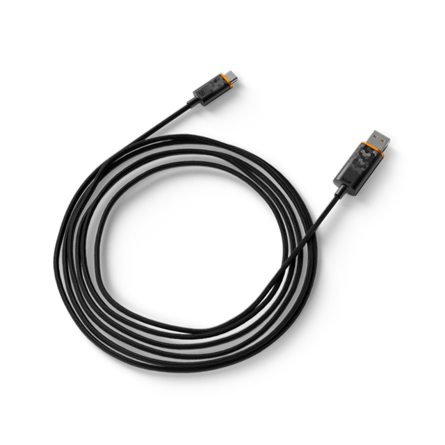 USB-C Cable for Xbox Series X|S & PS5 10ft/3.6m - Black