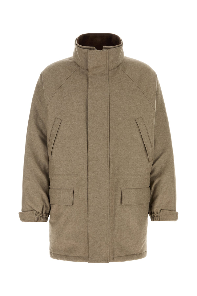 Dove grey wool jacket