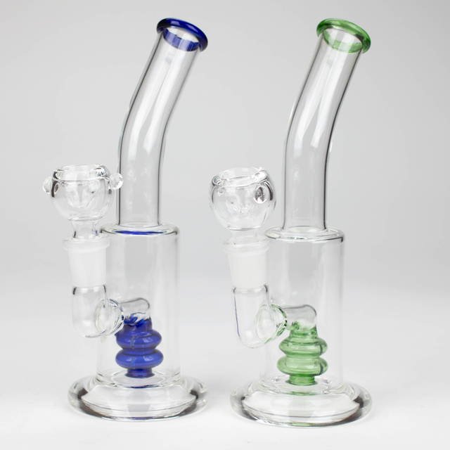 Bent neck glass bong 7.5"
