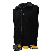 Dewalt Reversible Heated Fleece Vest Kit - Medium, Black - DCHV086BD1-M